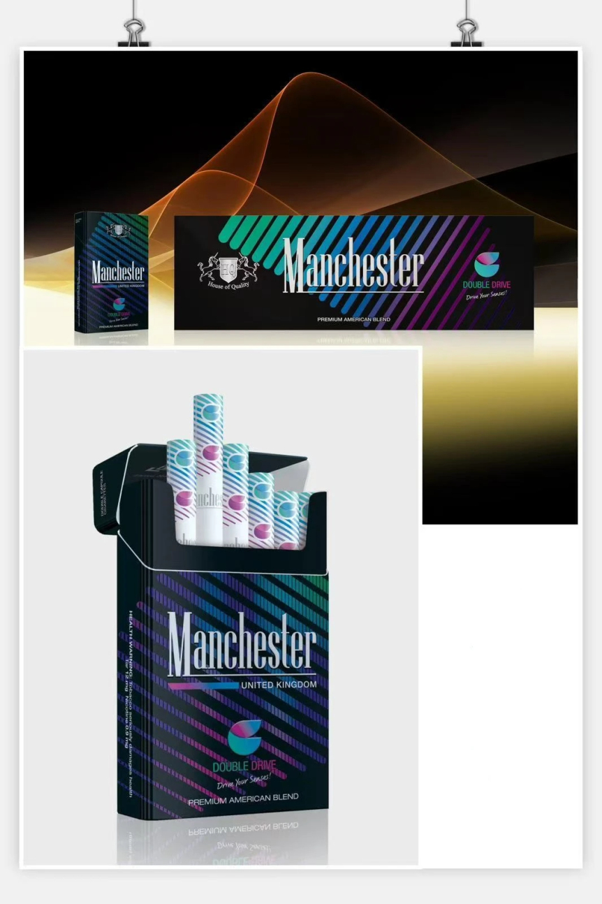 Manchester United Kingdom Double Drive Cigarettes – 1 Carton (10 Packs)